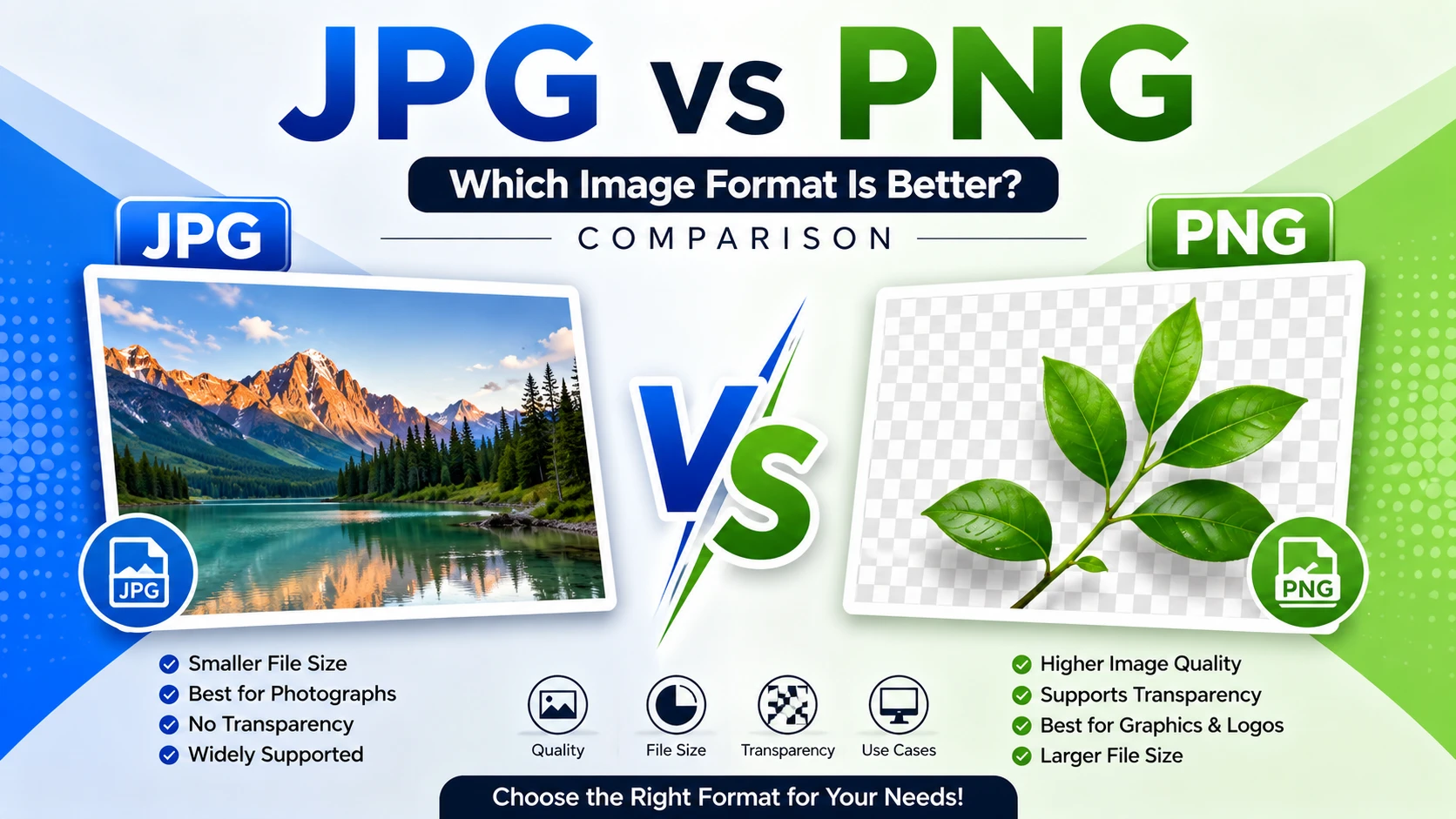 JPG vs PNG: Which Image Format Is Better? Complete Comparison